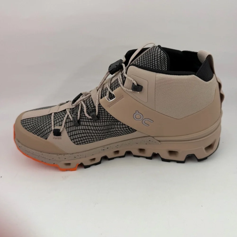 On Running Women’s Cloudtrax Sensa - SZ 7.5 - Sand/Flame Hiking Boots Sneakers - Picture 9 of 14